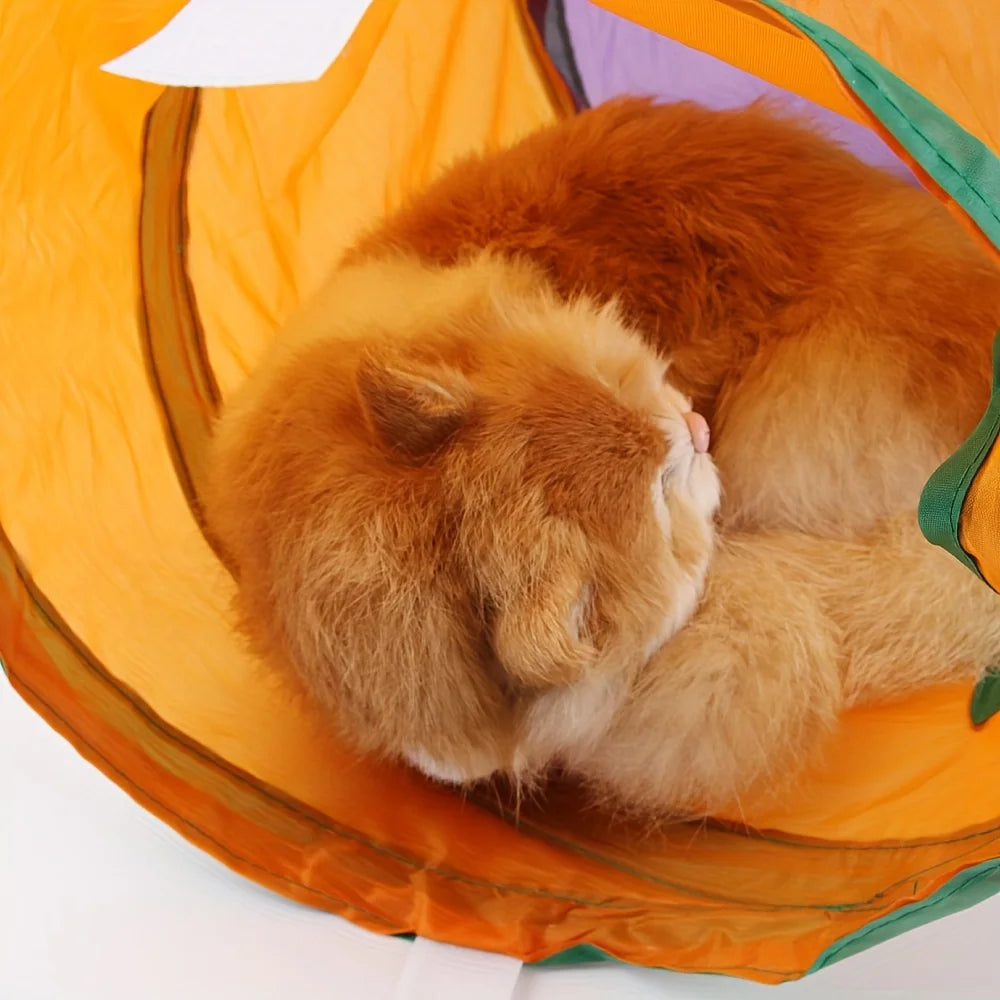 Cat Tunnels 4 Pack Suede Indoor Play Tunnels For Cats