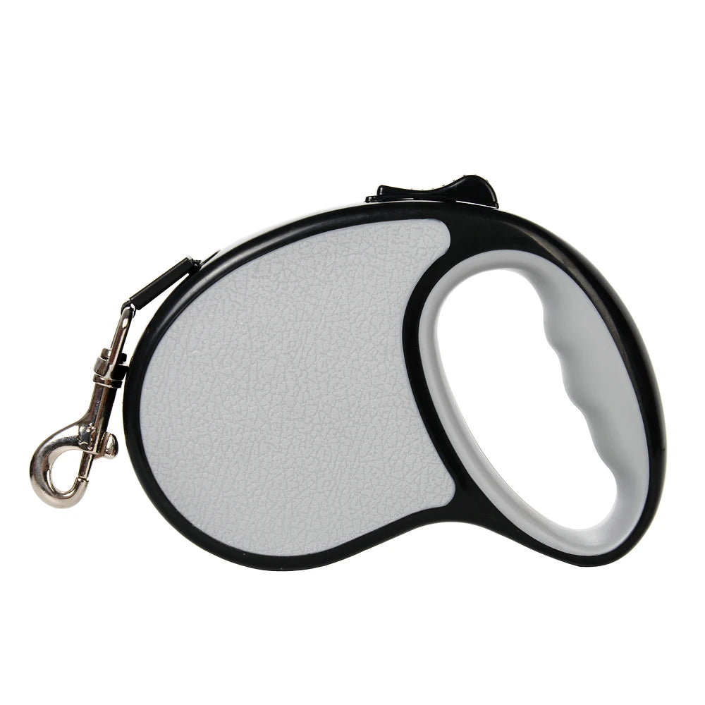 Retractable Nylon Dog Leash With ABS Case