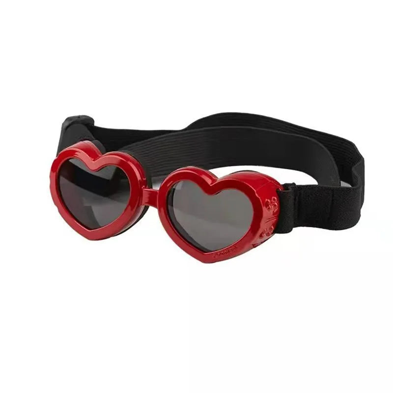 Universal White Pet Glasses UV Windproof Sunglasses For Dogs Cats