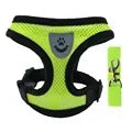 YTYINCN Adjustable Polyester Mesh Dog Harness Leash
