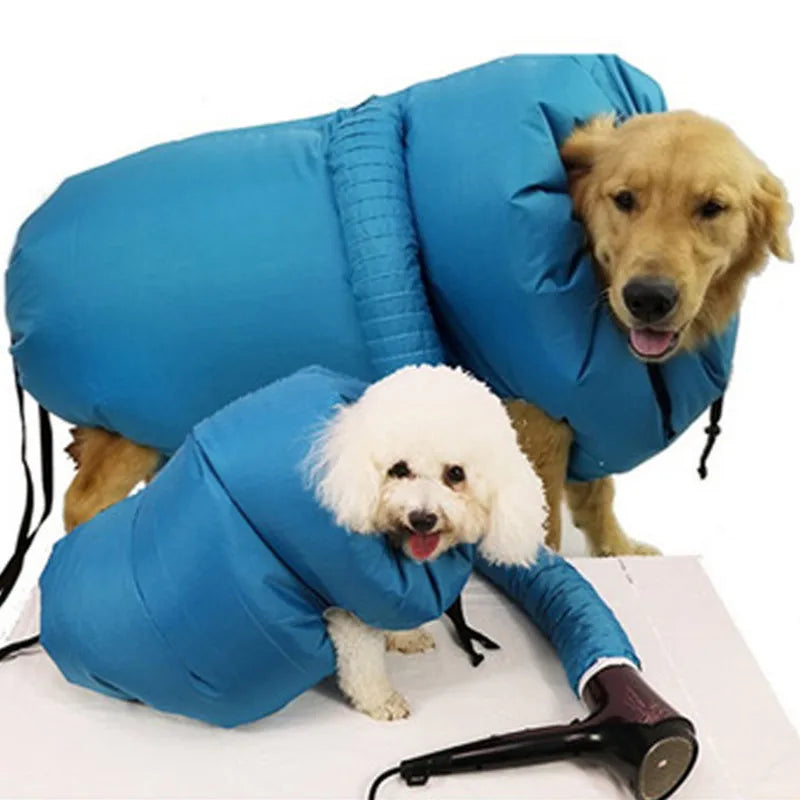 Portable Pet Drying Bag Folding Hair Dryer For Dogs And Cats Grooming