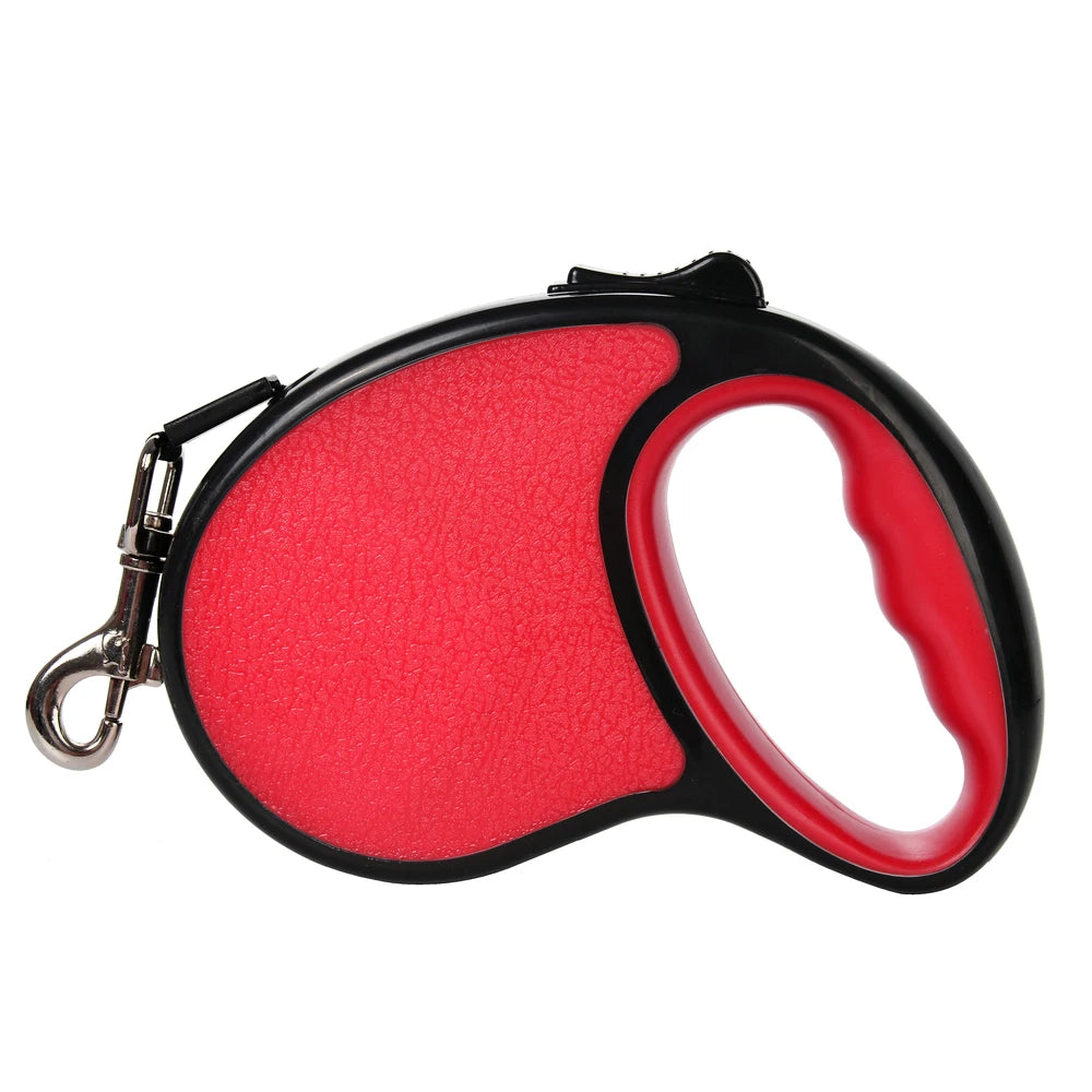 Retractable Nylon Dog Leash With ABS Case