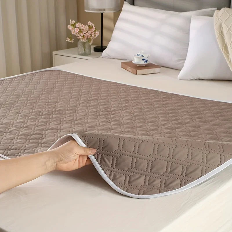 NONECN Washable Incontinence Pads for Elderly and Pets Leak-Proof Bed Mats