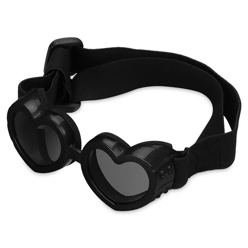 Universal White Pet Glasses UV Windproof Sunglasses For Dogs Cats