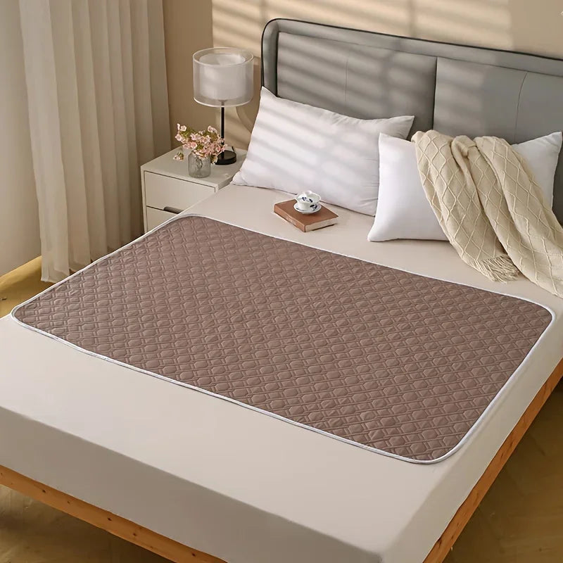 NONECN Washable Incontinence Pads for Elderly and Pets Leak-Proof Bed Mats