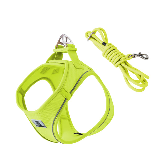 Adjustable Reflective Dog Harness And Leash Set For All Breeds