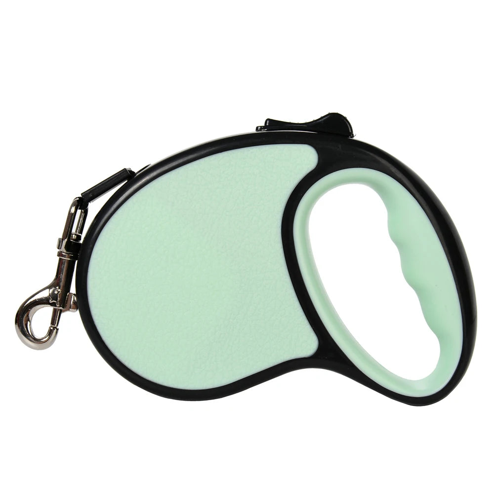 Retractable Nylon Dog Leash With ABS Case