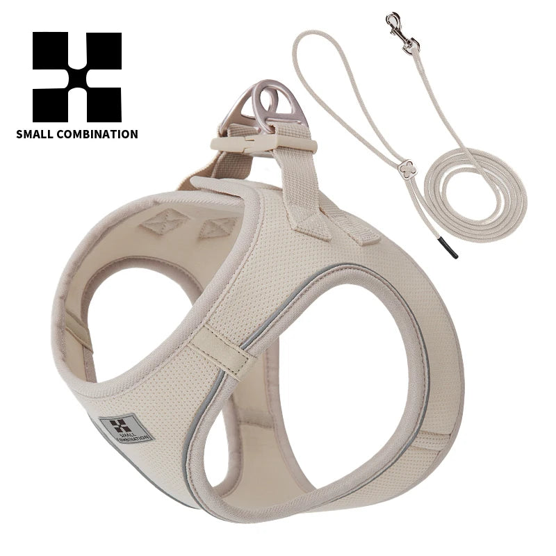 Adjustable Reflective Dog Harness And Leash Set For All Breeds