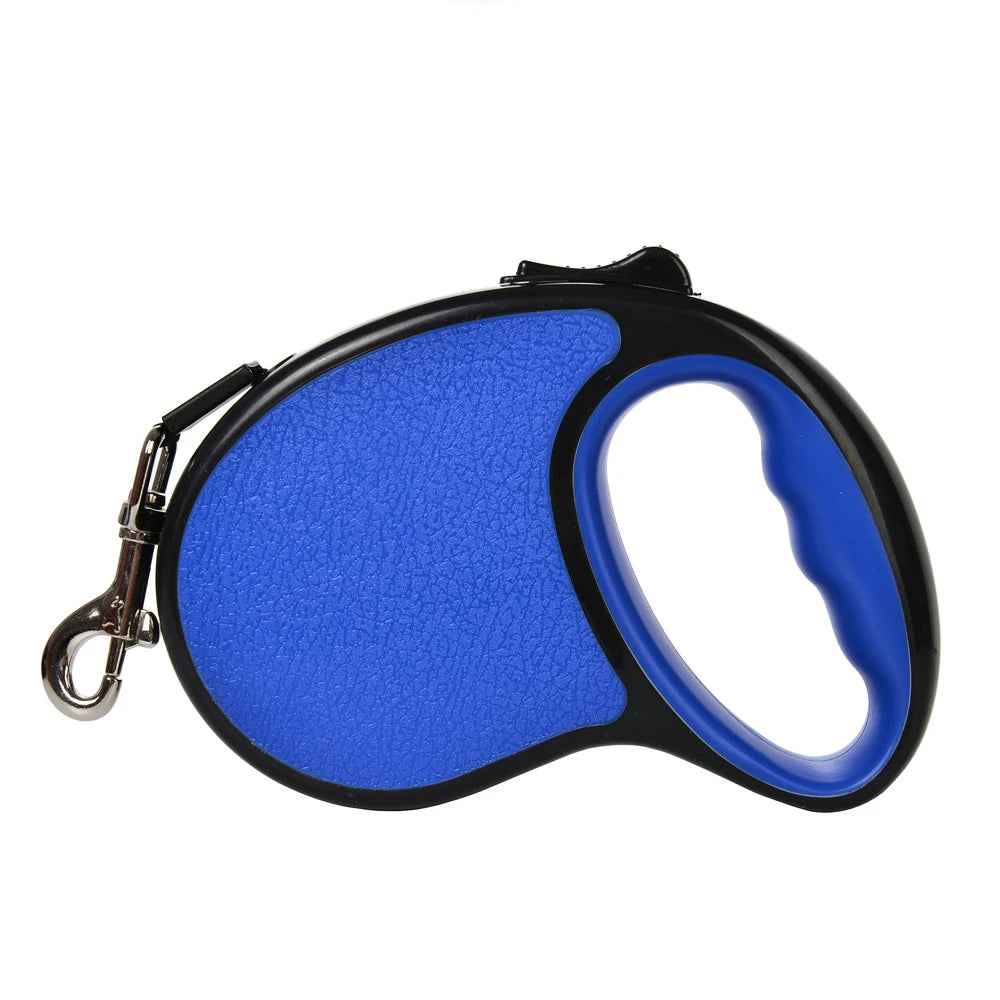 Retractable Nylon Dog Leash With ABS Case