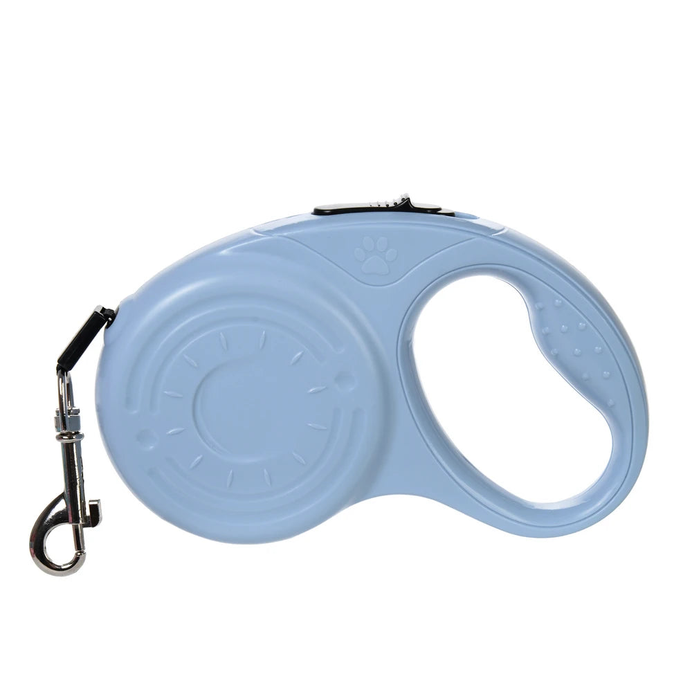 Retractable Nylon Dog Leash With ABS Case
