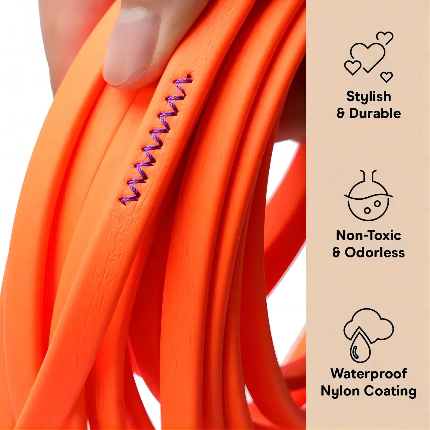 PVC Waterproof Dog Leash For Training And Beach Use