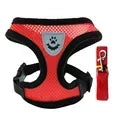 YTYINCN Adjustable Polyester Mesh Dog Harness Leash
