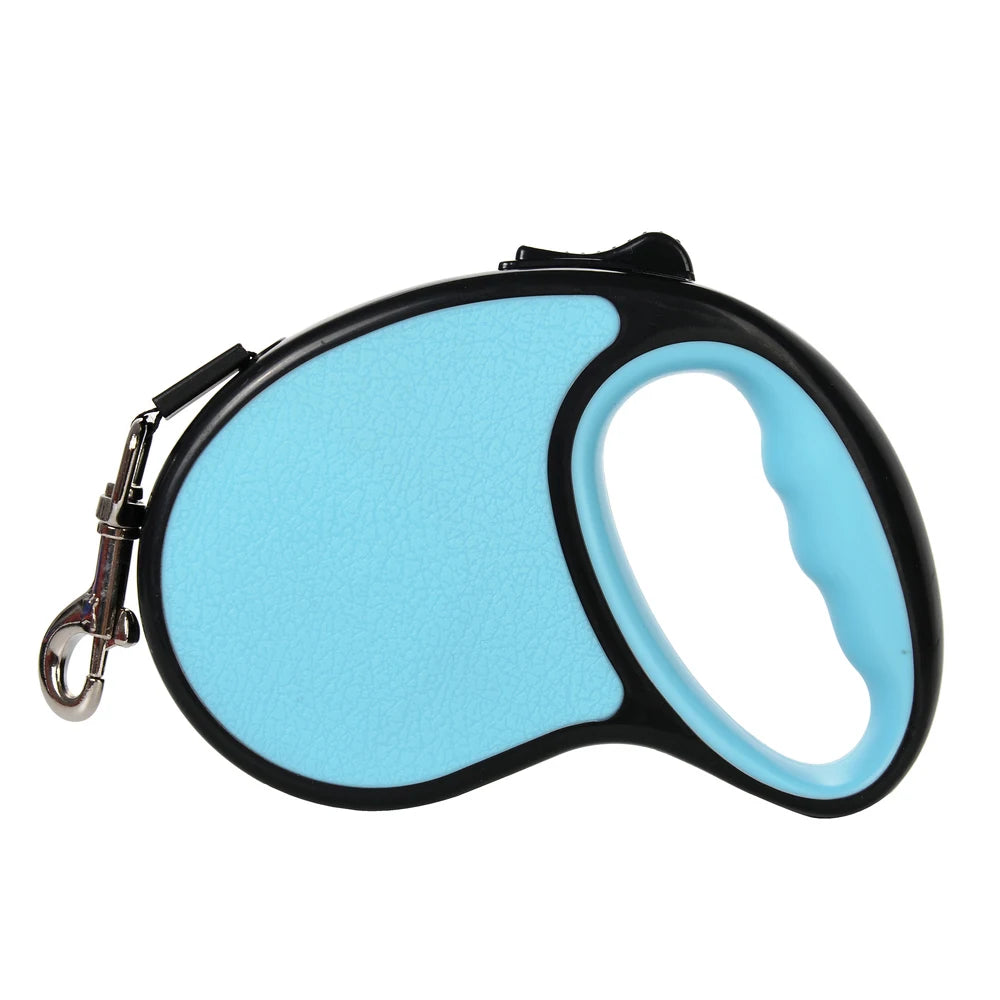 Retractable Nylon Dog Leash With ABS Case