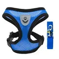 YTYINCN Adjustable Polyester Mesh Dog Harness Leash