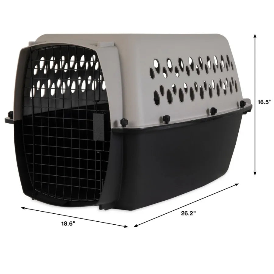 Compact Hard-Sided Pet Carrier for Small to Medium Pets with 25 lb Weight Limit - Ideal for Travel and Vet Visits
