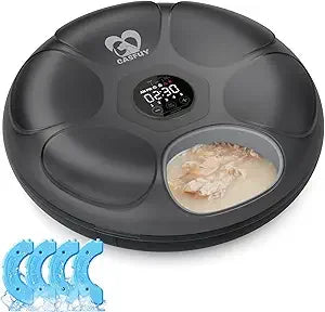 Automatic Cordless Cat Feeder Dispenser For Wet Food Ice Packs